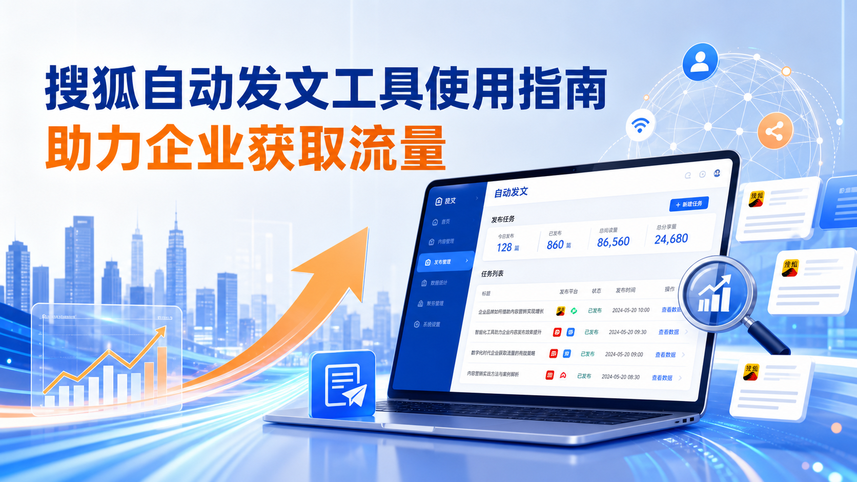 搜狐自动发文工具的使用指南：助力长春企业获取流量
